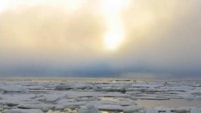Es di perairan Arktik