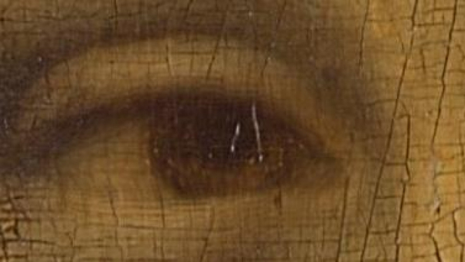 Simbol di mata Mona Lisa