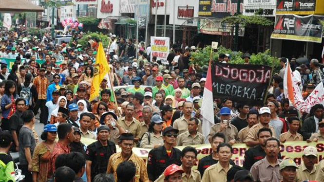 Demo RUUK Yogyakarta