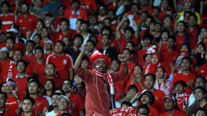 Supporter Timnas: Indonesia Lawan Filipina Leg II