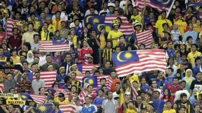Ilustrasi suporter Malaysia