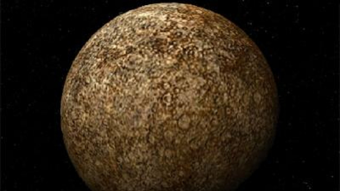 Merkurius, planet terkecil di tata surya semakin menciut