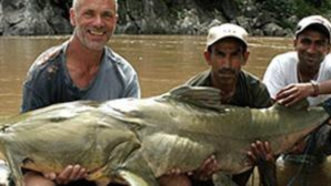 Jeremy Wade dan Goonch Catfish, ikan sejenis 'lele' yang bermutasi menjadi pemakan daging