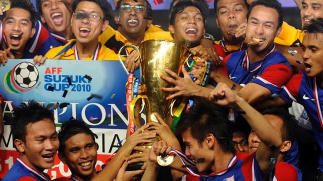 Luapan kegembiraan Timnas Malaysia