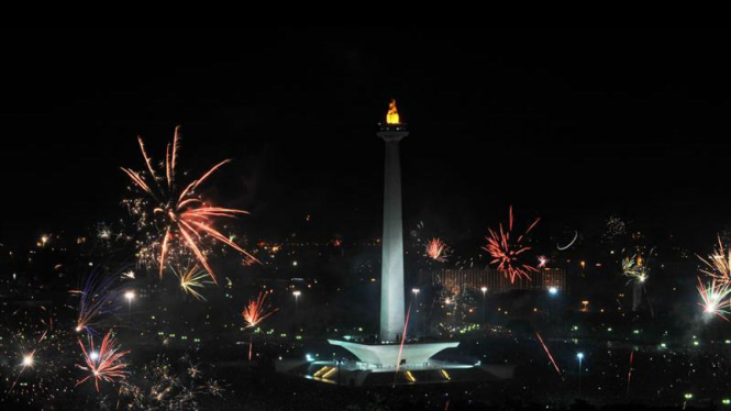 Perayaan Tahun Baru 2011 Di Jakarta