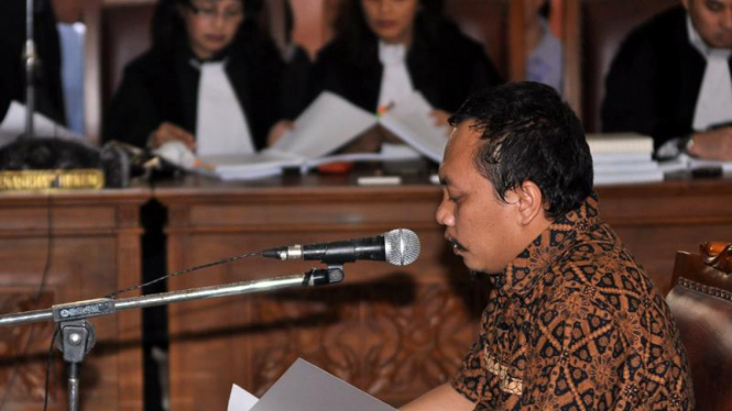 Gayus Tambunan menjalani sidang Pledoi