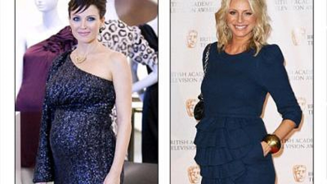 Danni Minogue dan Amanda Holden