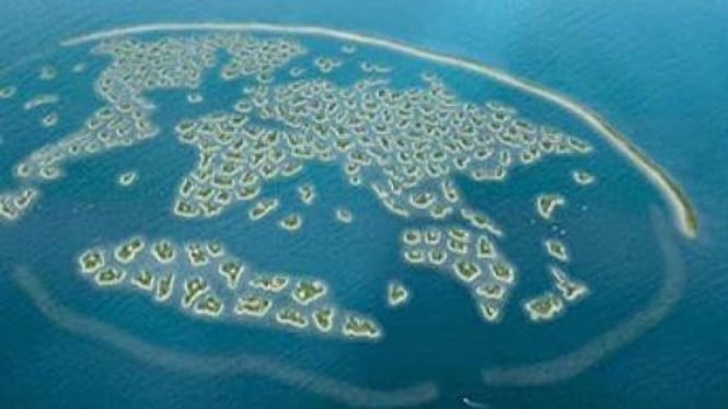 Pulau buatan 'The World' Dubai