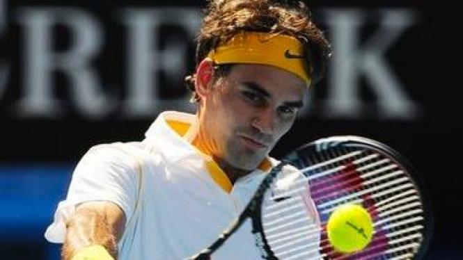 Roger Federer di Australian Open 2011