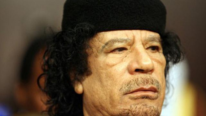 Muammar Khadafi Pemimpin Libya
