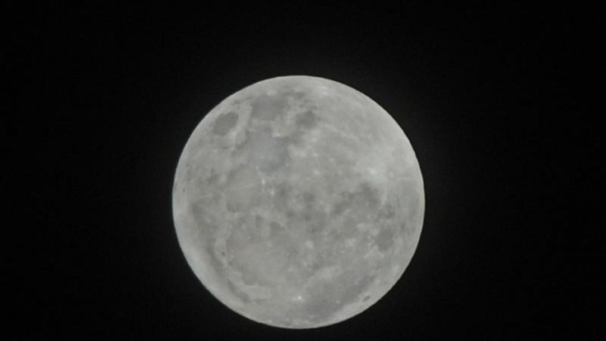 Fenomena Supermoon Di Jakarta