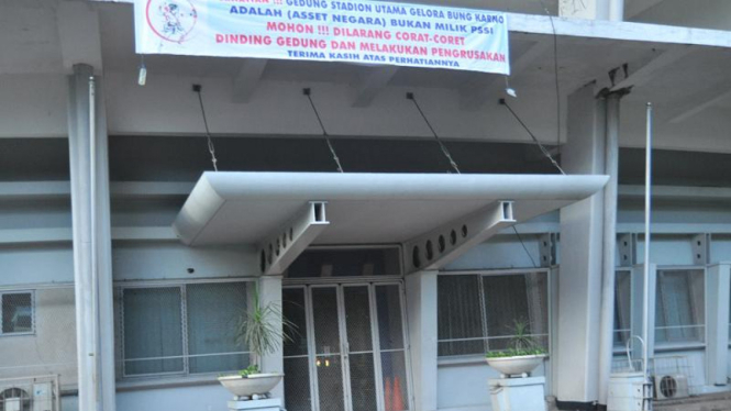 Kantor PSSI di kawasan Stadion Gelora Bung Karno, Senayan, Jakarta