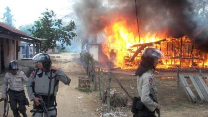 Rumah ibadah dibakar di Kuantan Singingi, Riau, terkait pilkada