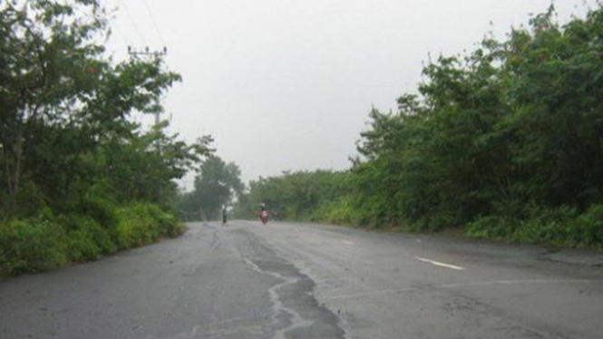 Jalan dengan medan magnet raksasa