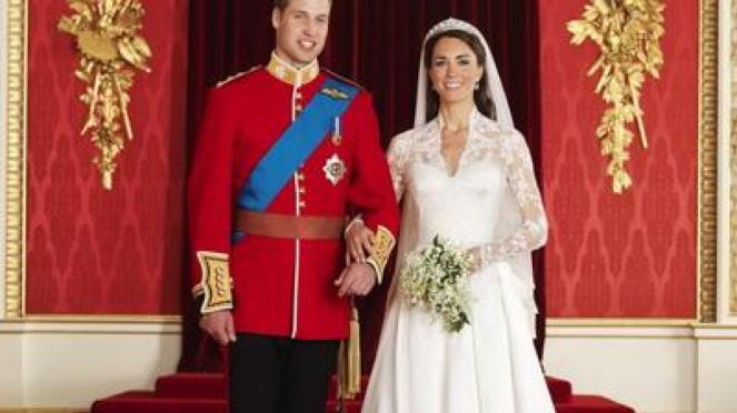 Foto Pernikahan Pangeran William & Kate Middleton