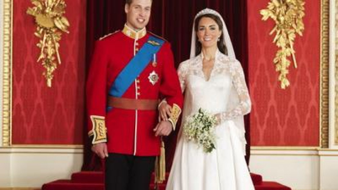 Foto Pernikahan Pangeran William & Kate Middleton