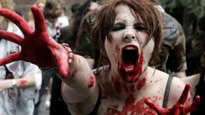 Ilustrasi zombie
