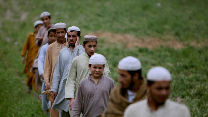Warga Pakistan mengunjungi tempat terbunuhnya Osama bin Laden