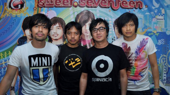 Grup Band GIGI Jelang Konser Sweet Seventeen