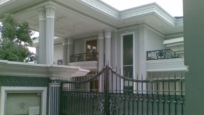 Rumah M Nazaruddin di Jakarta Selatan
