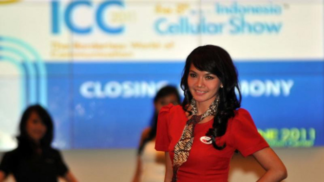 Miss SPG Indonesia Celullar Show 2011