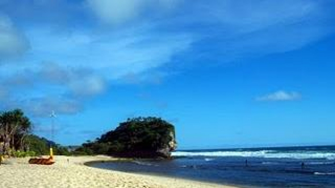 Pantai Indrayanti, Yogyakarta.