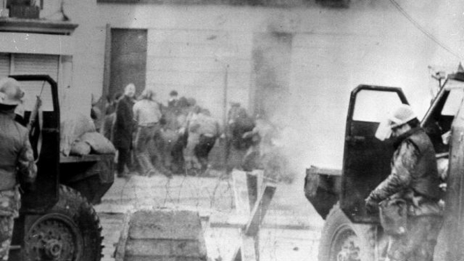 Peristiwa "Minggu Berdarah" di Irlandia Utara Januari 1972