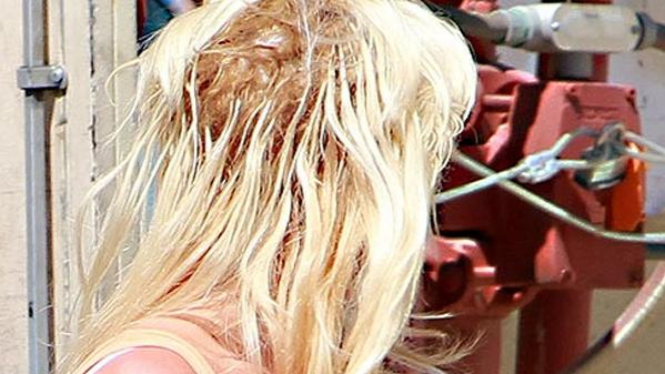 Rambut botak Britney Spears