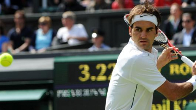 Roger Federer di Wimbledon 2011