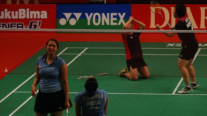 Meiliana Jauhari dan Greysia Polii, Indonesia Open Super Series 2011