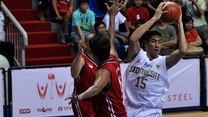 Indonesia VS Singapura Saat SEABA 2011 di Jakarta