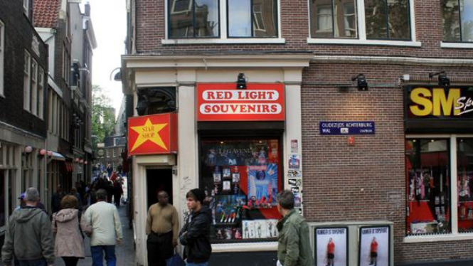 Kawasan lampu merah De Wallen Amsterdam