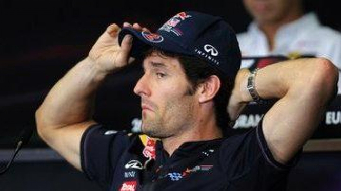 Mark Webber di GP Valencia
