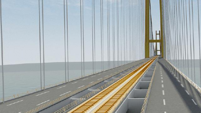 Desain Jembatan Selat Sunda