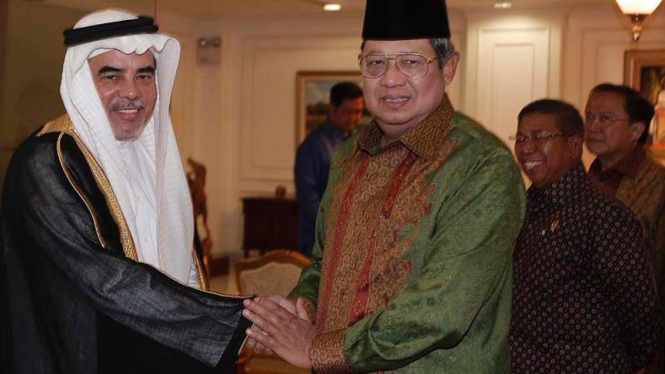Presiden SBY menerima Dubes Arab Saudi