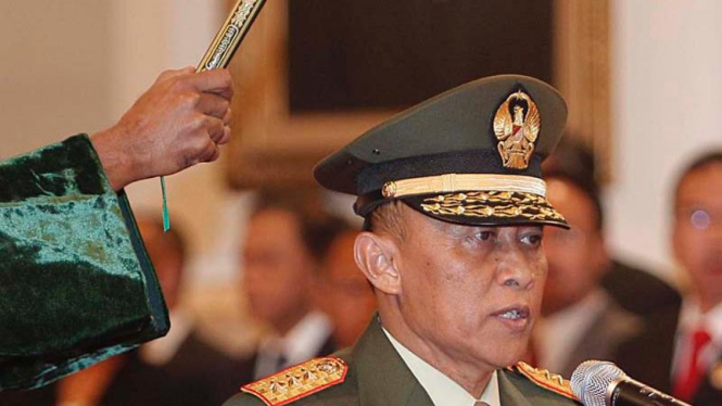 Pelantikan KSAD Jenderal Pramono Edhie Wibowo