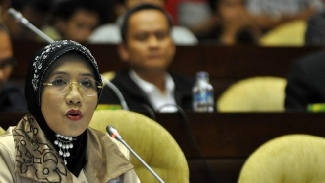 Andi Nurpati di DPR