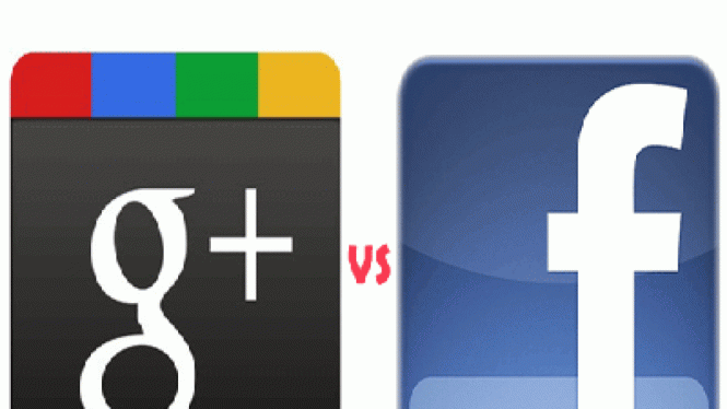 Google Plus Vs Facebook.