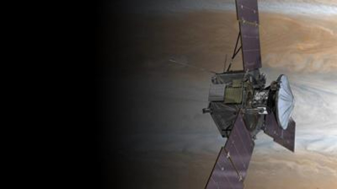 Juno, satelit pemantau Planet Jupiter.