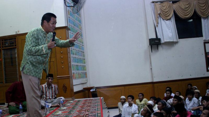 Anton Medan saat Lapas Paledang Bogor