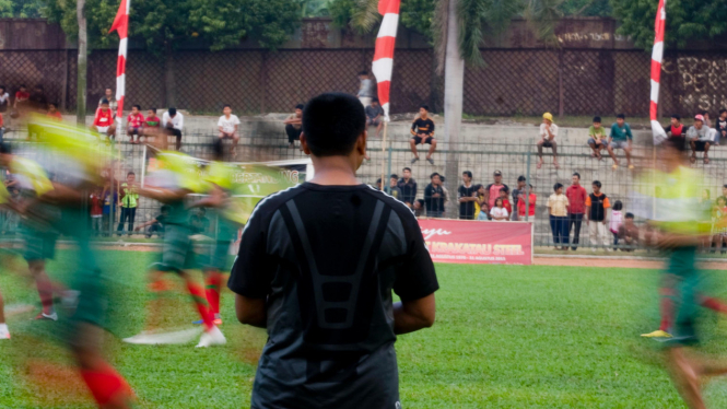 Latihan Timnas Di Cilegon