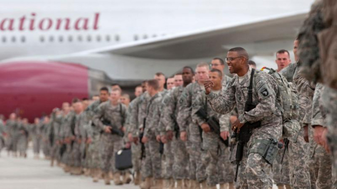 Kepulangan tentara amerika dari afghanistan