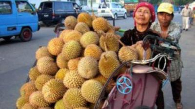 Penjual Durian