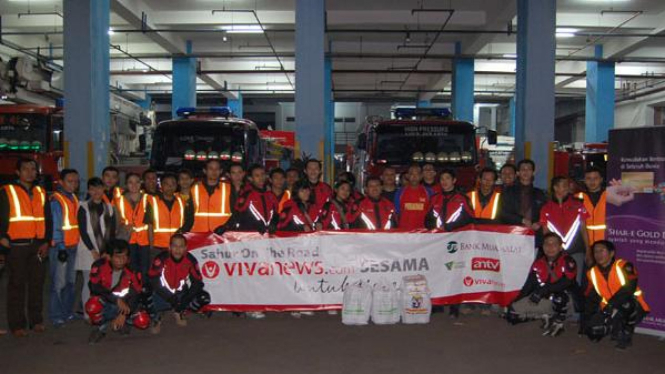 Sahur on the road VIVAnews dan VIVAbikers kedua