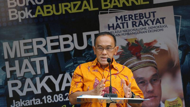 Re-Launching Buku Aburizal Bakrie "Merebut Hati Rakyat"