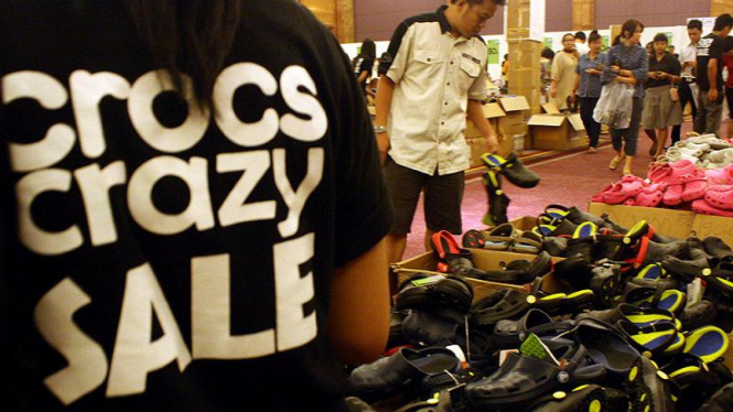 Crocs Crazy Sale 70 Persen Jelang Lebaran