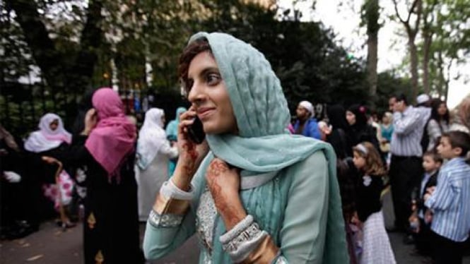 Warga Muslim di Inggris.