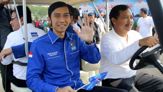 Ketua Fraksi Partai Demokrat, Edhie Baskoro Yudhoyono (Ibas).
