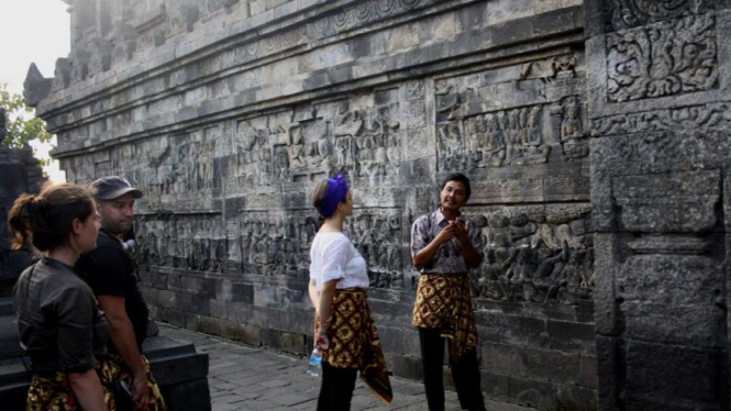 Libur Akhir Lebaran Ke Candi Borobudur