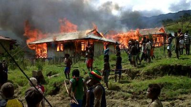 Kerusuhan di Lany Jaya Papua